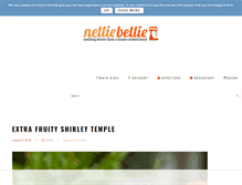 Tablet Screenshot of nelliebellie.com